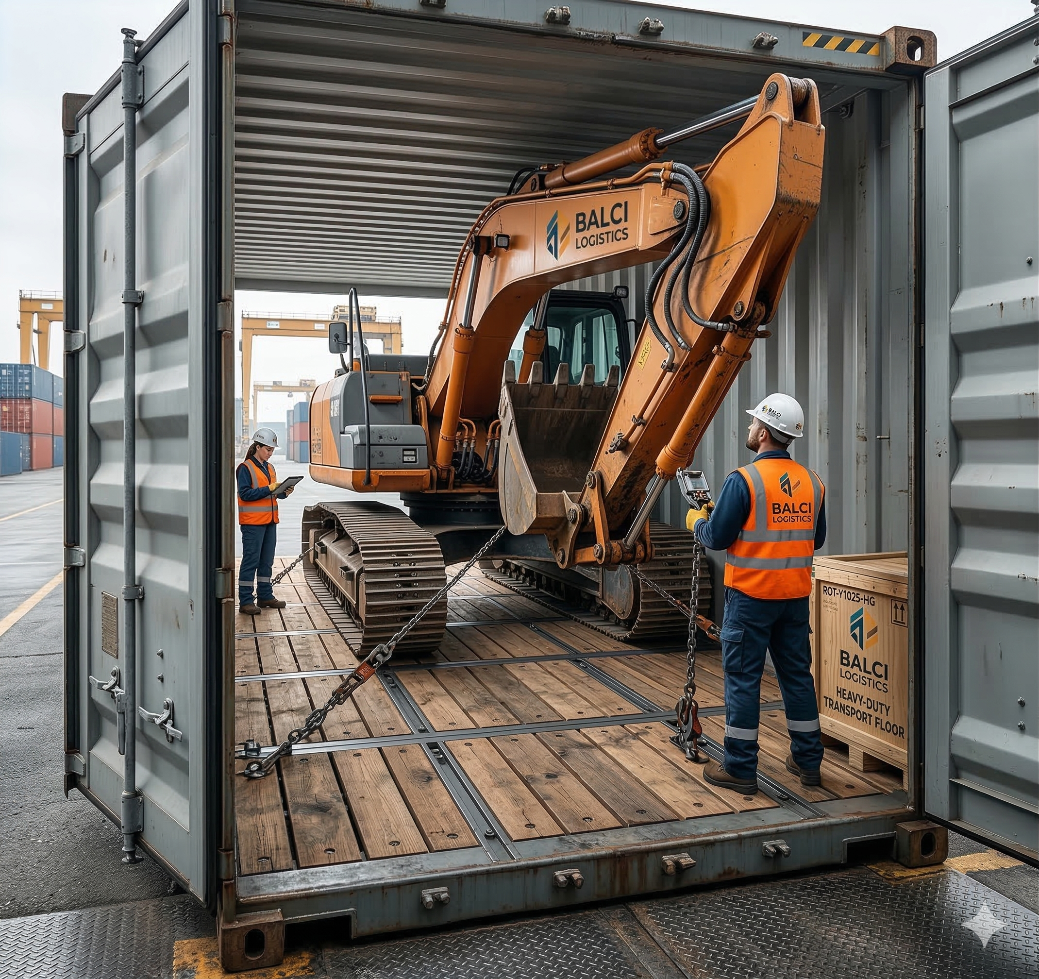 Schwere Lasten, sicheres Fundament